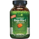Irwin Naturals Orgent Rescue Mega Vita-C - 60 Softgels נוזלי - 1,000 מ"ג של ויטמין C - Immune Support Supplement with Rosehips ו- Zinc