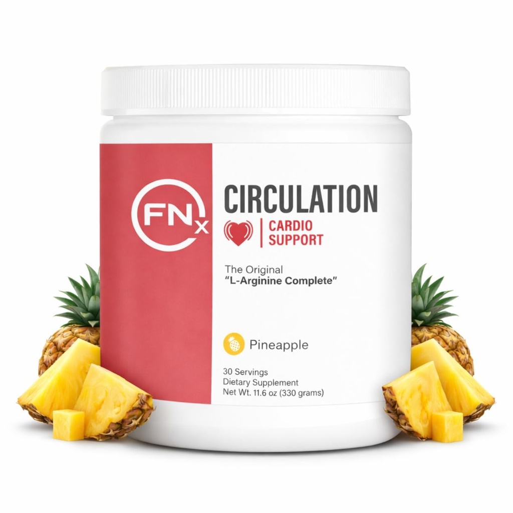 L-Arginine Complete, Pineapple - 5000mg L Arginine, Nitric Oxide Booster, תוסף טבעי, מגביר את האנרגיה וההתמדה