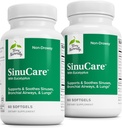 טרי באופן טבעי SinuCare - ברנצ'יאלי בריאות בריאות Sinus Aid - תוספת תזונתית לתמיכה ב-Lungs בריאים - 60 Softgels (2 Pack)