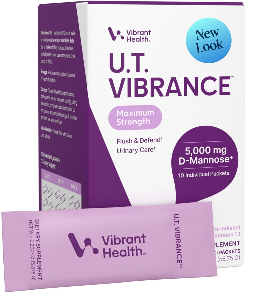 בריאות אלימה, U.T. Vibrance Stick Packs, Crisis Intervention for Urinary Tract Health, 10 משרתים