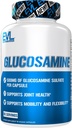 תוספי תזונה של Evlution Glucosamine - 500mg Glucosamine Sulfate - תוסף בריאות משותף - ניידות & גמישות תמיכה - 90 לשרתים