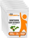 BulkSupplements.comhorn הות אבקת לחלץ - הותורן Leaf Supplement - Herbal Supplement, Vegan & Gluten Free, 500 מ"ג עבור שירות, 5kg (11lbs) (Pack of 5)