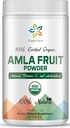 Aura Amla אבקת 16Oz - 1Lb. Powerhouse של ויטמין C. מקור גדול של אנטי-חמצן. תמיכה ב- Immunity and Vitality.
