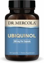Dr. Mercola Ubiquinol, 30 שרתים (30 קפסולות), 200 מ"ג פר קפסולה, תוספת תזונתית, תומך ייצור אנרגיה, Non-GMO