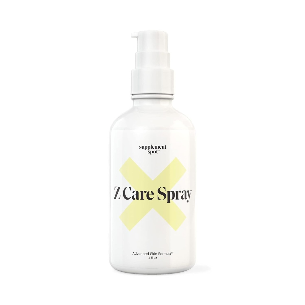 Z Care Anti Itch Spray with Zinc - Moisturizer Temporary Soothes העור תנאים המיוצרים על ידי חתכים, גרוטאות, ברנס, הרעל Ivy, ו Insect Bites, 4oz