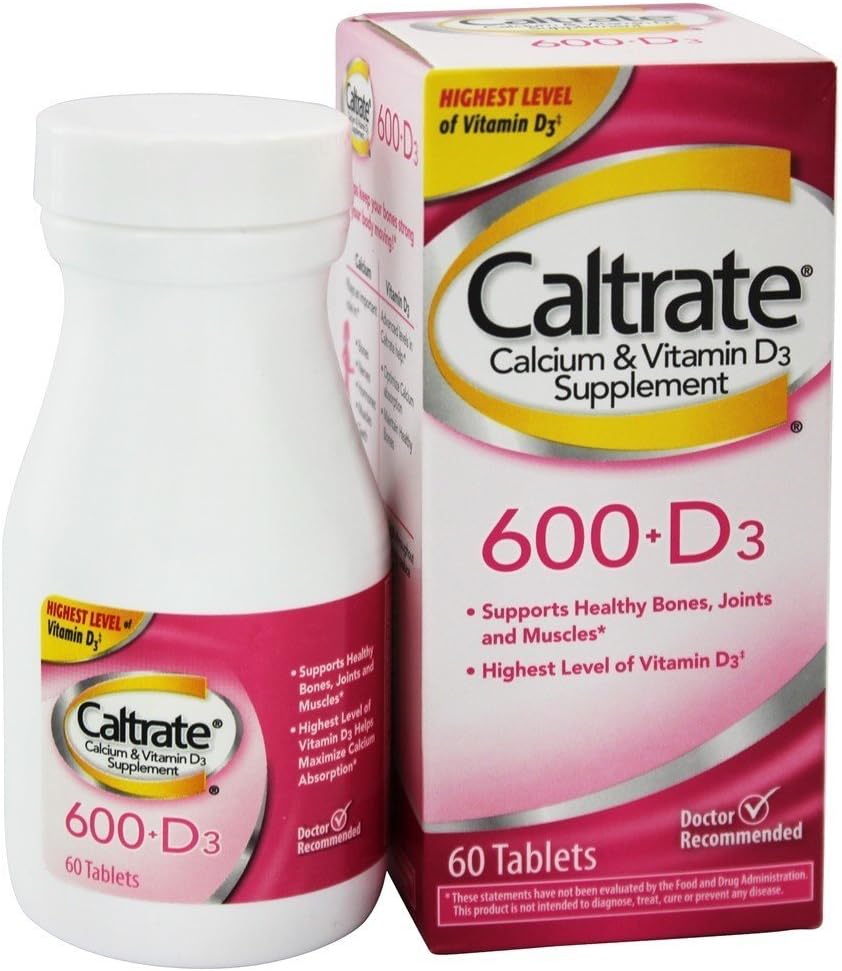 כמות של 600+D Calcium, 60 ct