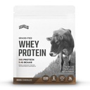 רמות Grass פדו אבקת חלבון Whey, אין מלאכותיות, 24G של חלבון, שוקולד כפול, 1LB