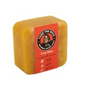 שם The WILD Orange Walnut Beard Soap Bar - 5 oz Exfoliating Beard Wash and Face Scrub - Shea Butter and קוקוס שמן ניקויser - הידור Grooming Soap - יום של האב מתנה