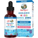 MaryRuth Organics Zinc Supplement for Immune Support Supplement for Kids, Ages 4-13, Zinc Sulfate, טבעוני, USDA אורגני, Glycerin Based, 2 Fl Oz