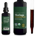 Global Healing Center - Organic Moringa Oleifera Extracts, Moringa תוסף-Vegan מ- Tree Leaves-MAX Absorption של ויטמינים ומינרלים - יותר כוח מאשר טופס אבקה (2 Fl Oz)