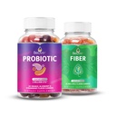 BeLive Digestive Bundle Probiotics ו-Sams for Digestive and Gut Health, Sugar Free, טבעוני