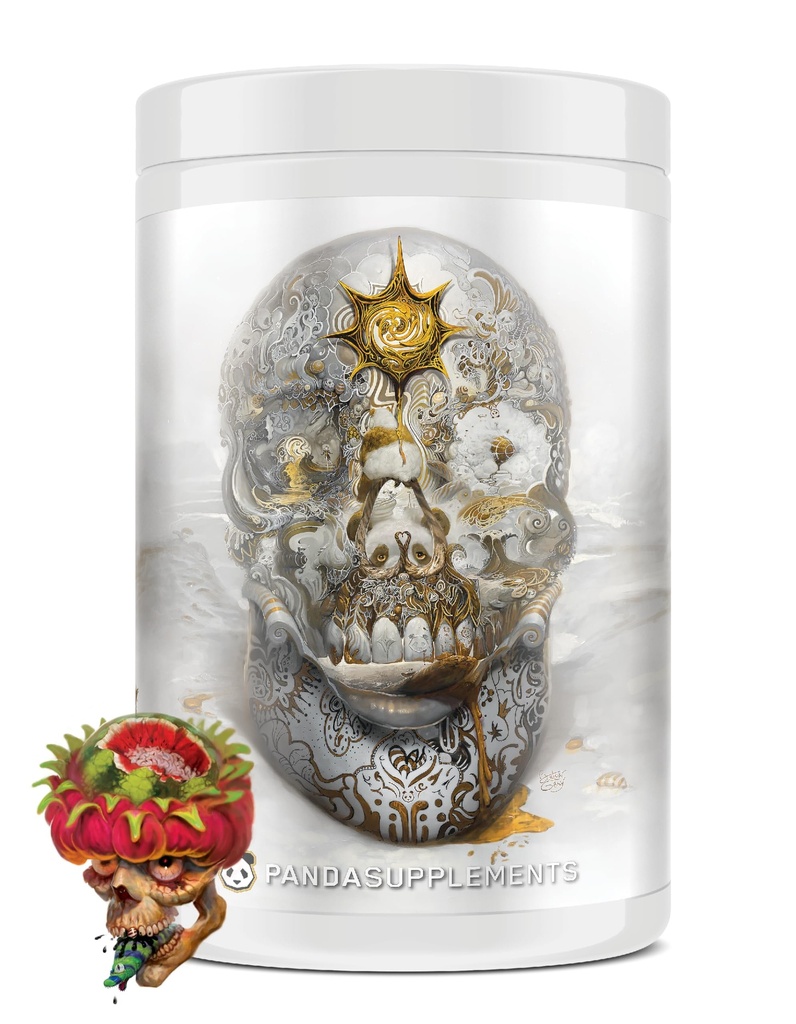 תת-קרקעית Bio Labs/Panda Supps Skull: Nootropic Pre-Workout,403 מ"ג Caffeine, Tunnel Vision Focus,Pumps, Unparalled Energy (40 Scoops) (Dragonפרי Watermelon Candy) Skull Crusher Crusher Crusher Crusher Crusher Crusher Crusher Crusher, Tunnel Vision Focus,Pumpsher