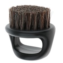 סלון ברבר ווד בריסטלס השיער דובדח ניקוי Grooming Brush Men's Mustache Shaping Comb - שחור