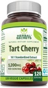 Herbal Secrets Tart Cherry 10:1 סטנדרטי לחלץ תוספת | 1200 Mg Per לשרת | 120 Veggie קפסולות | Non-GMO | Gluten Free | Made in USA (1 Pack, 120 Count)