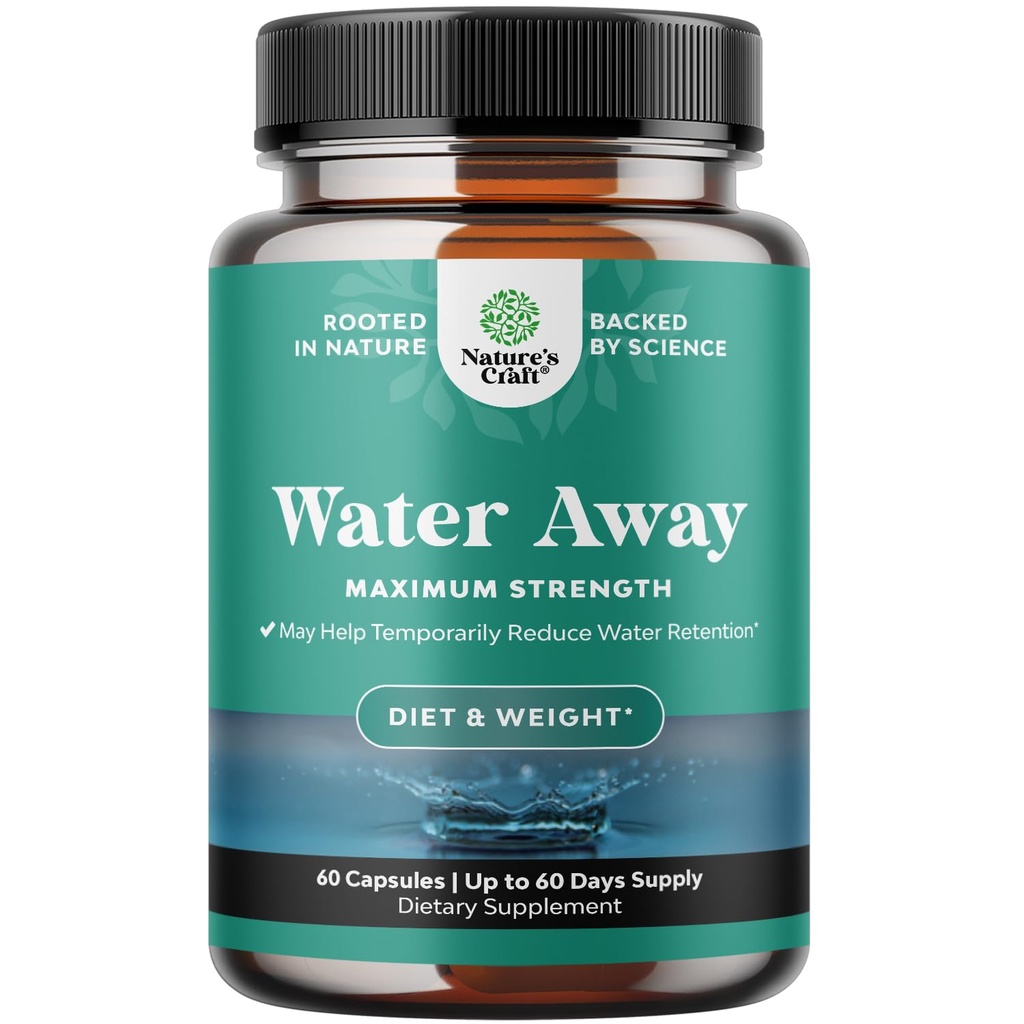 תוספי מזון ללא מים עבור במהירות Bloating ו-Swelling Pure Natural Diuretic Pills להפחית את הירידה במשקל