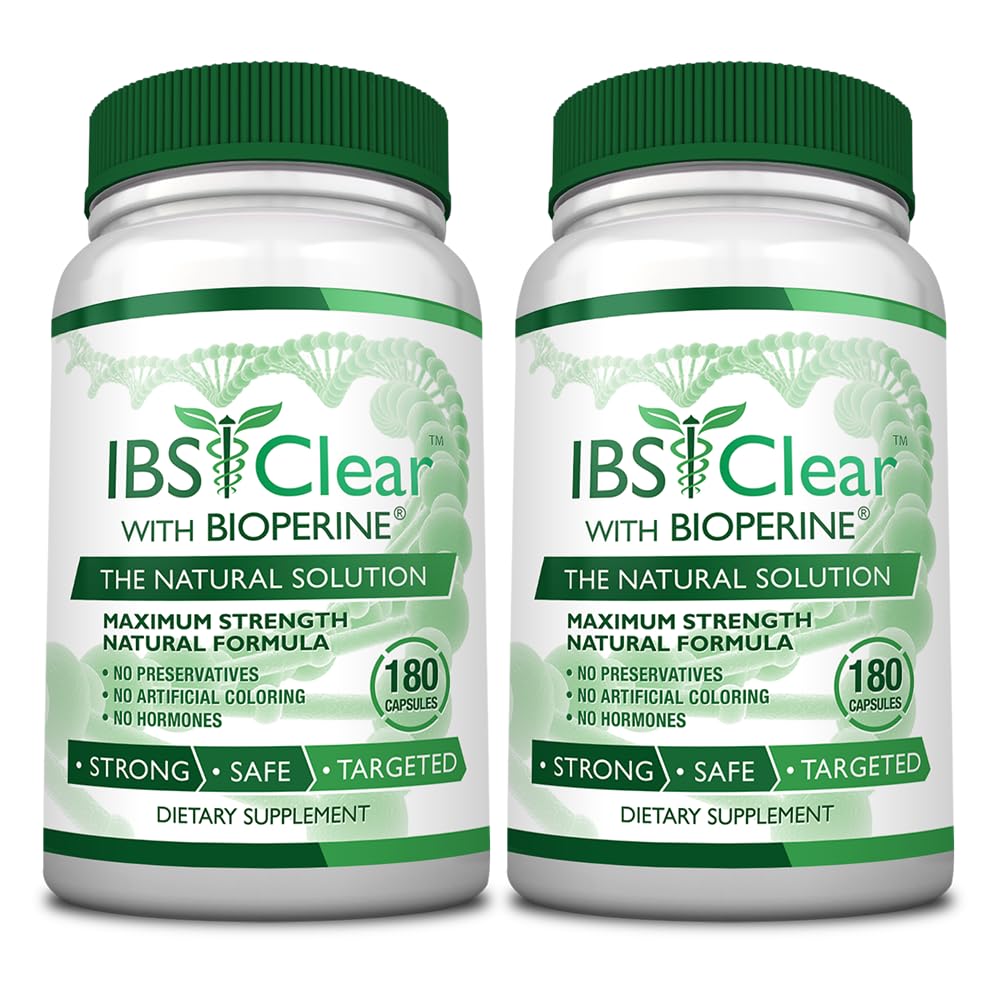 IBS תומך - ויטמין D, Psyllium Husk, Fennel - 180 קפסולות - 3 חודשים אספקה