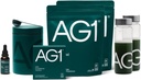 AG1 Greens אבקת תוסף | שיפור הבריאות של Gut | Multivitamin, Probiotic, Gluten Free, Vegan ו Keto Friendly | 75 ויטמינים (Athletic Greens) - ערכת ערך משפחתי, פורמולה קלאסית
