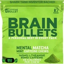 80mg Caffeine & 160 מ"ג L-theanine Focus Enhancing Energy Chews (40 משרתים) - Neuroscience Backed Nootropic Stack, acuity & Cognitive Support
