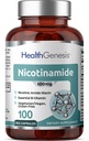 B-3 Nicotinamide 500 מ"ג 100 Vcaps - Nicotinic Amide Niacin Natural Flush-Free ויטמין פורמולה - תמיכה ב- Skin Cell Health