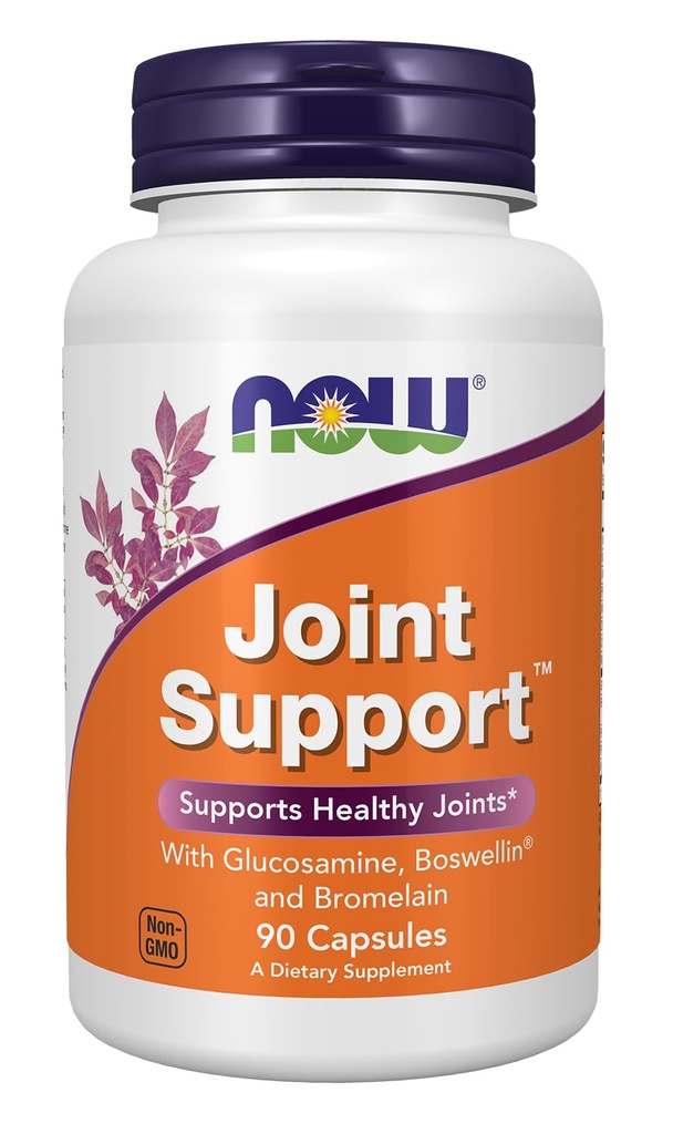 Now Foods Supplements, Joint SupportTM עם Glucosamine, Boswellin® ו- Sea Cucumber, 90 קפסולות