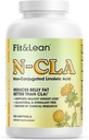 Fit & Lean N-CLA, תוספת הרזיה, להפחית שומן Belly שומן טוב יותר מאשר CLA, Boost Metabolism, תומך שריר Lean, Stimulant חינם, un Congated Linoleic Acid, 120 משרתים (Packaging May Vary)