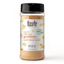 מזון חי נאצ'ו צ'סי גודנס תזונתי Yeast, 6oz Shaker Jar / Not-Fortified, אבקת גבינה טבעונית העונה