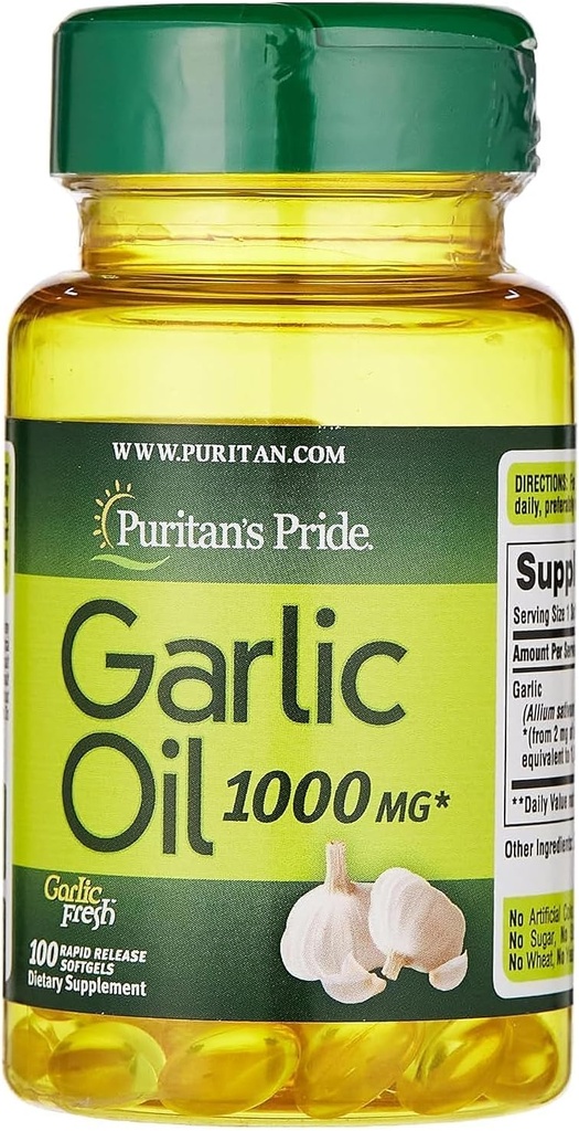 גאוותו של פוריטנין 1000 מ"ג 100 Softgels