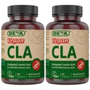 ויטמין DVA טבעוני Conjugated Linoleic Acid (CLA), מ שמן Non-GMO Sapflower, 90 קפסולות, 1-Pack