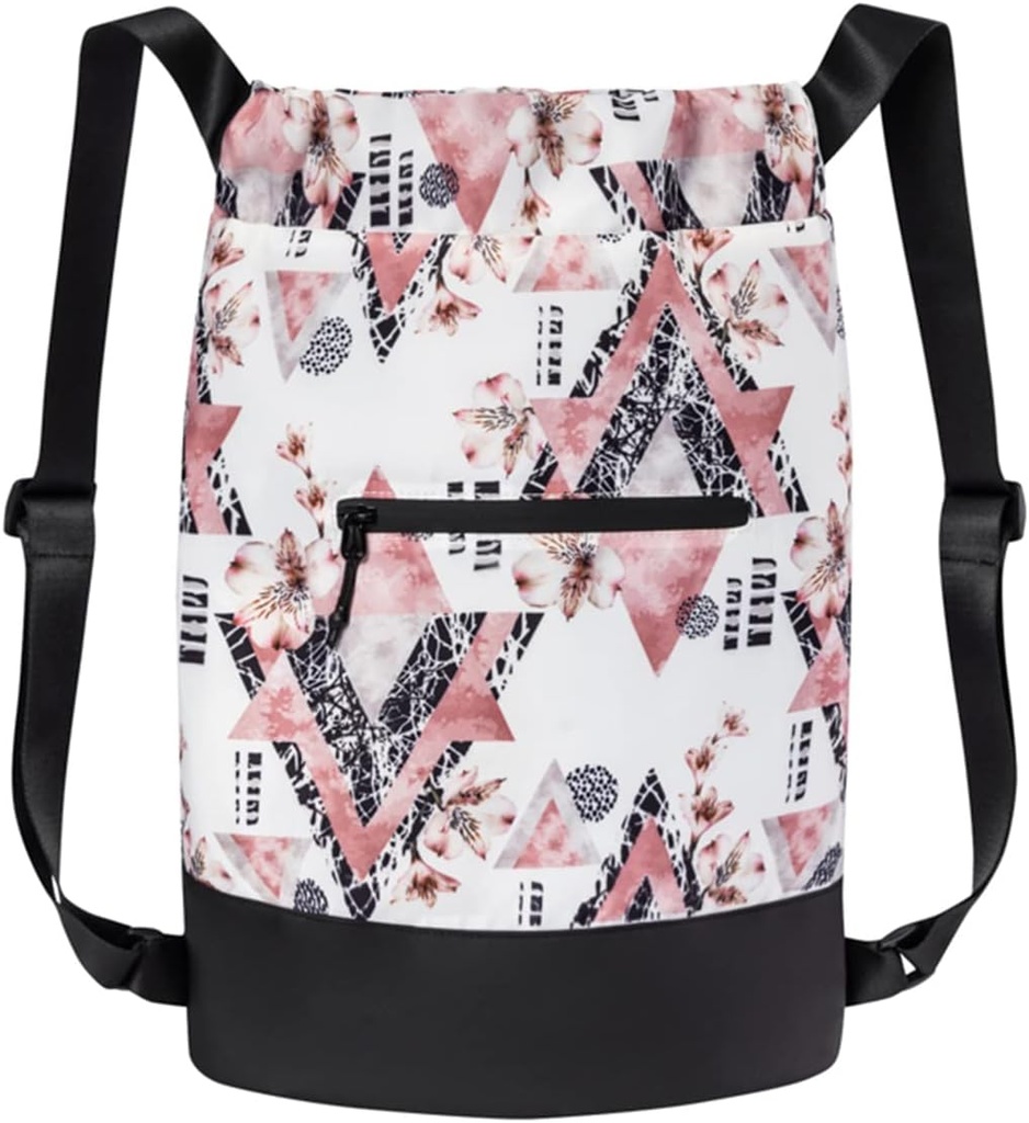 GoMOYO Flex C אינץ 'ציירת מותג עבור נשים | עיצובים גרפיים מודרניים פלורליים | Durable Light Weight התעמלות C אינץ '18" x 14 " x 7"