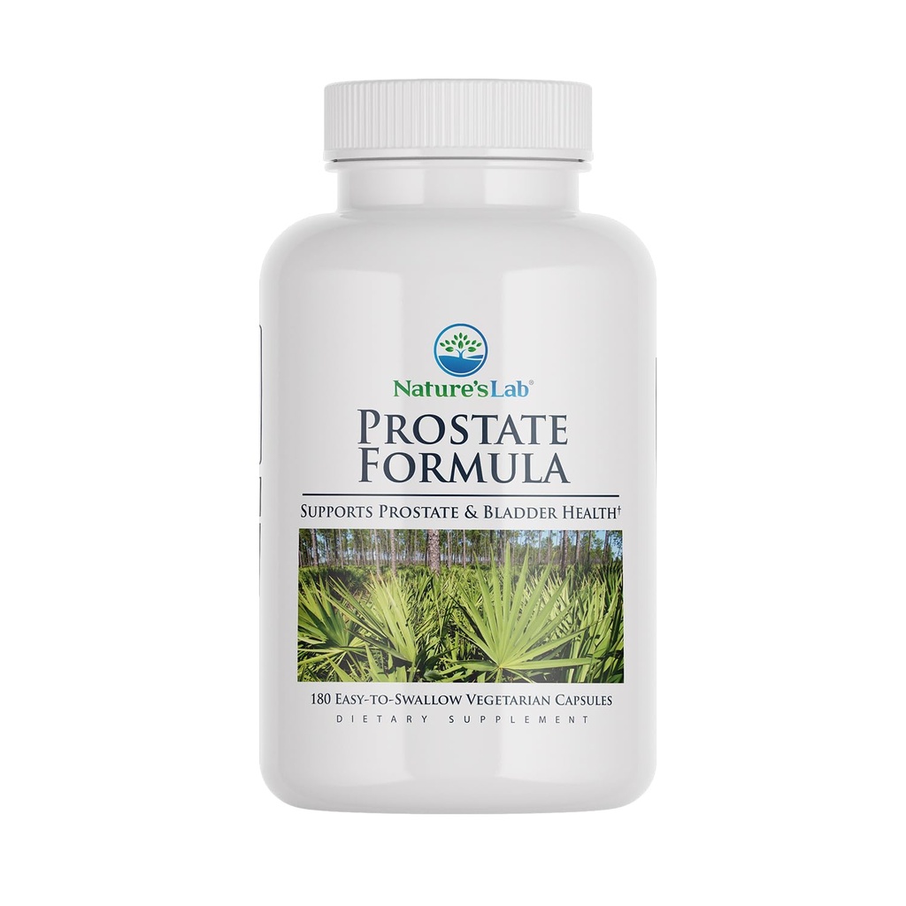 מעבדת הטבע Prostate Formula - תמיכה ב-Prostate and Bladder Health - 180 קפסולות