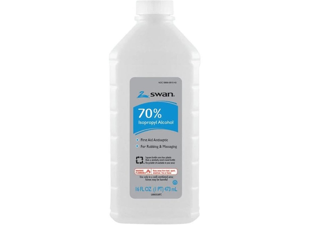 Vi-Jon Swan Isoprophyl אלכוהול, 70% 16 Fl Oz