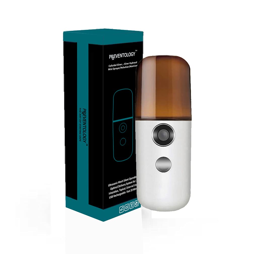 Defology Colloidal Silver Mist Sprayer - Rechargeable Ultra Mesh - מבצע שקט
