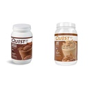 Quest Nutrition Chocolate Milkshake חלבון אבקת, 22g חלבון, 1g Sugar, Low Carb, Gluten חינם, 3 פאונד, 43 משרתים & אבקת חלבון Butter חלבון, 23g חלבון, 1g Sugar, Low Carb, Gluten Freeten Free, 3 פאונד, 3 פאונד, 43 משרתות ו- Peanut Butter חלבון, 23g Sugar, 1g Sugar, low Carb, Gluten Freeten Free