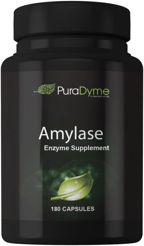 PuraDyme Amylase, 180 קפסולות