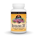 מקורות טבעיים Resveratrol 200 עבור הזדקנות בריאה *, 200 מ"ג - 120 טבליות