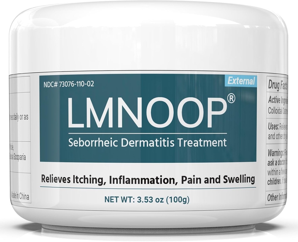 Sborrheic Dermatitis Cream, תוספת כוח טיפול Scalp עבור Psoriasis, foliculitis, אקסזמה, יבש Scalp, Dandruff, Anti-Itch ו Soothing Skin 3.53 OZ