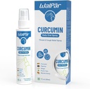 Curcumin Oral Spray - תערובת טבעית עם Curcumin, פיפרין, תמצית ג'ינג'ר, Punch Tulsi, ו Manuka דבש | 30 מ"ל 1 fl. oz | 60 ימים אספקה