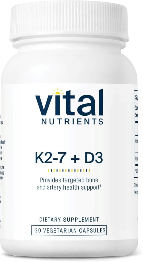 ויטמין D3 + K2 | 2000 IU | ויטמין D3 K2 | ויטמין D3 K2 | ויטמין D Complex for Healthy Calcium Levels, Pain & Bone Health
