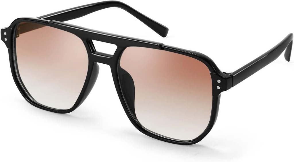 FEISEDY רטרו Square Aviator משקפי שמש גברים גברים 70 צ'יף Trendy פלסטיק מסגרת משקפי שמש B2835