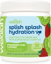 Wellah Splish Splash hydrotion Electrolyte Drink Mix (Strawberry Kin Flavored, 30 משרתים)