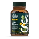 גאיה Herbs Liver Cleanse - Liver Health Support Herbal Supplement with Milk Thistle, Burdock, Turmeric, Dandelion & More* - 60 טבעוני נוזלי Phyto-Caps (30 משרתים)