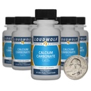 Calcium Carbonate / 10 Ounces / 10 בקבוקים / 97.55% מזון טהור כיתה / אבקת שומן