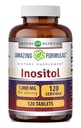 פורמולה מדהימה Inositol Tablets תוסף | 1000 Mg לכל משרת | ויטמין B8 | Non-GMO | Gluten-Free | Made in USA (1 Pack, 120 Count)