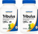 Tribulus Terrestris לחלץ 750 מ"ג, 120 קפסולות (2 בקבוקים)