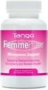 FemmePhase Advanced Menopause Support Formula: All-Natural Herbal Supplement for Hot Flashes, Cramps, Fatigue, Night Sweats, and Mood Changes (60 קפסולות צמחוניות)