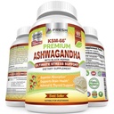 FRESHALTHCARE Ashwagandha קפסולות KSM-66 1200 מ"ג פריץ שורש טהור עם Black Pepper עבור Absorption גבוה - תוספי אשוגנדה פוטנט - 60 קפסולות טבעוניות