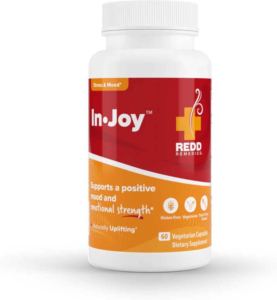 Redd Remedies, In Joy, תומך ב- Mood ורגשות, 60 טבליות