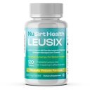 LEUSIX משקל ניהול תוספת - פטנט Leucine + ויטמין B6 פורמולה - תומך Metabolism, שומן Utilization & Lean שריר - 120 טבליות (1-Month Supply)