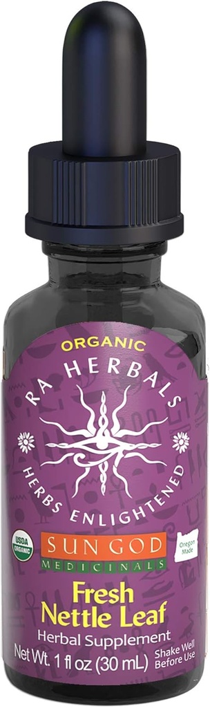RAHerbals Certified Organic Fresh Nettle Leaf Tincture