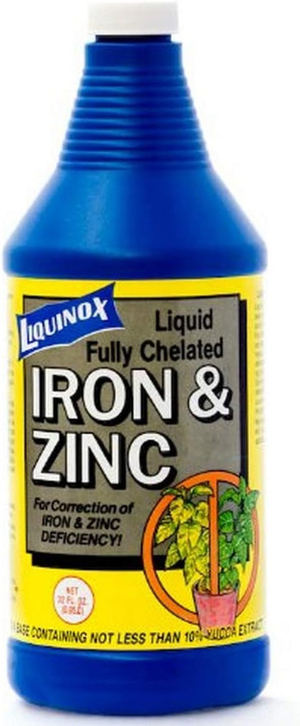 3032 Iron Zinc Chelated Solution, 32-Ounce A A A